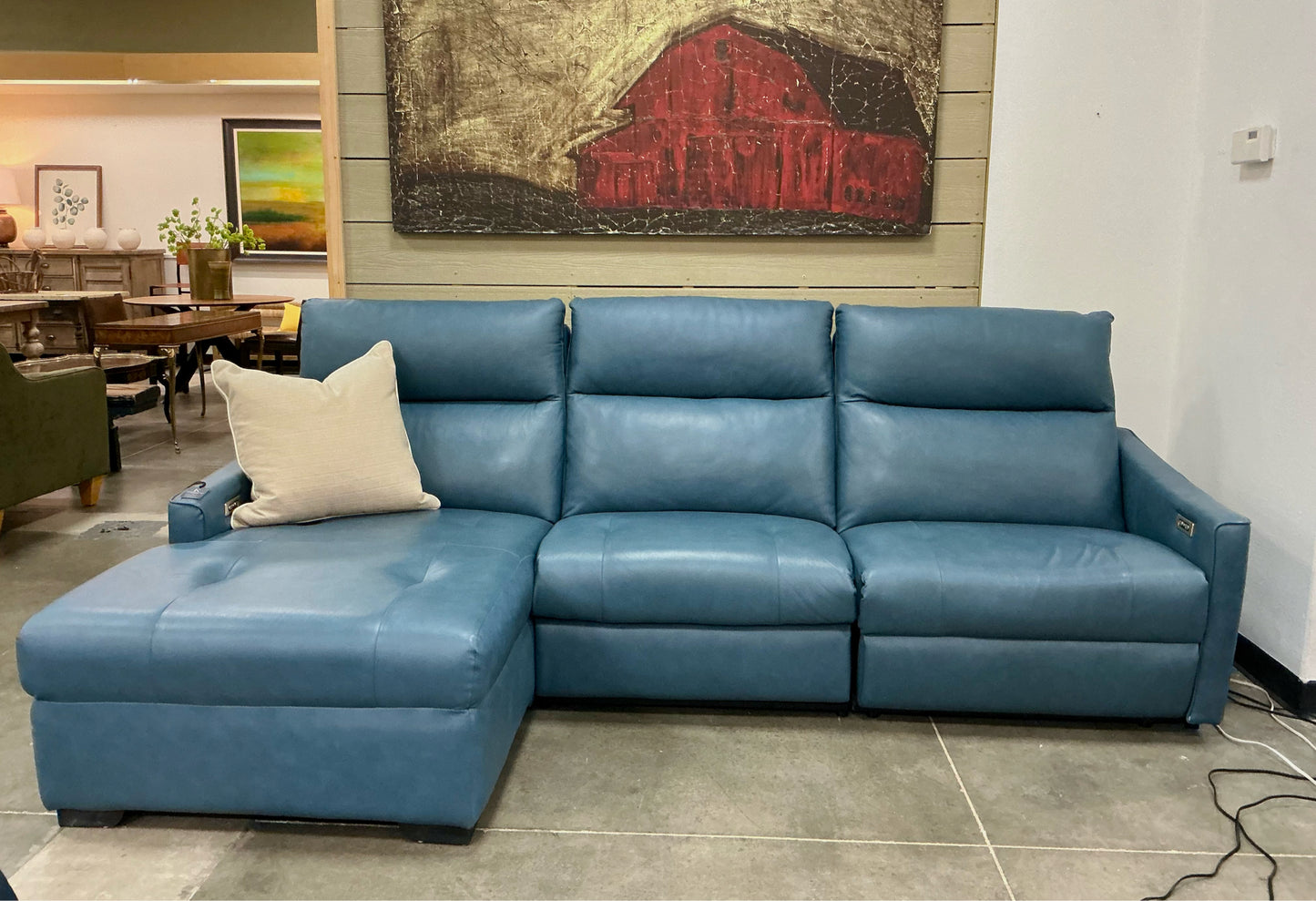 Woodley's Reclining Sofa W/Chaise