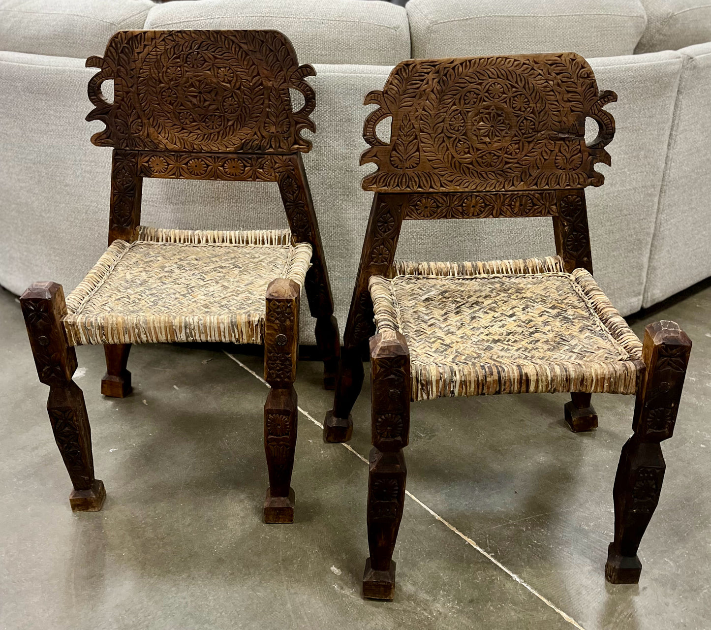 Primitive Chair-Pair