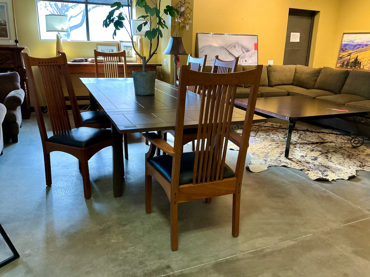 Stickley Table & 6 chairs